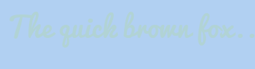 Image with Font Color B1D3D5 and Background Color B1D0F2